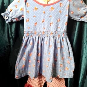Matilda Jane Blue and Pink Kids Matching Set